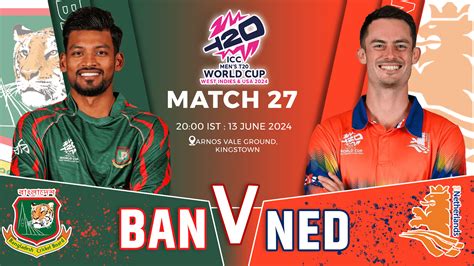 BAN Vs NED Dream11 Prediction Pitch Report Playing XI Player Stats