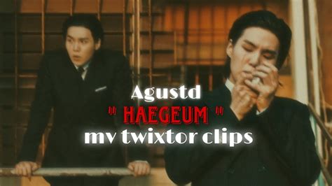 Agust D Haegeum Mv Twixtor Clips For Editing Youtube