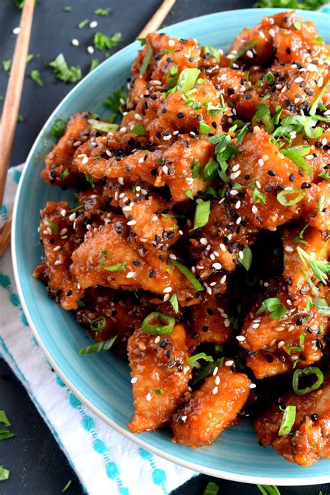 Sweet And Spicy Sesame Chicken Lord Byron S Kitchen