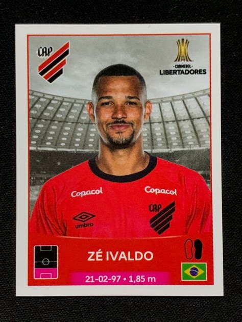 Panini Conmebol Copa Libertadores Sticker Ze Ivaldo Cap