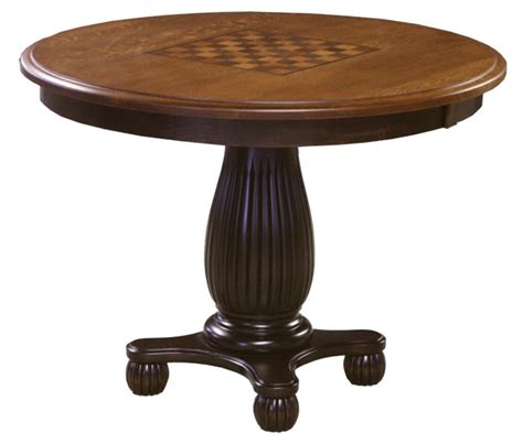 Allendale Chess Table Amish Furniture Designed