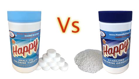 Chlorine Granules Vs Chlorine Tablets What Is Best For My Hot Tub
