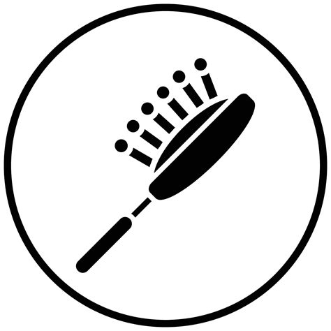 Hair Brush Icon Style 9486146 Vector Art At Vecteezy