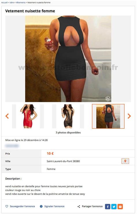 Vetement nuisette femme Vêtements Rhône Alpes Best Of Le Bon Coin