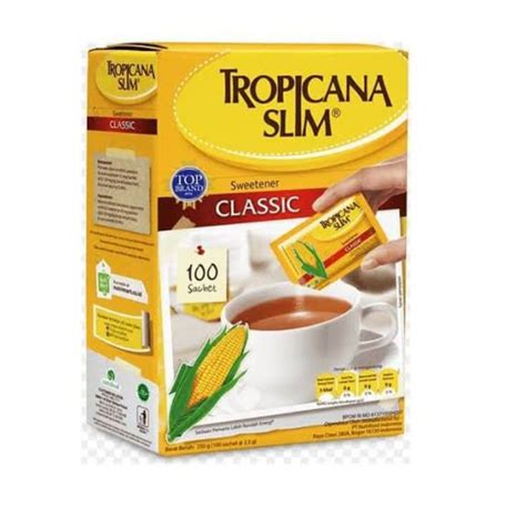 Jual Gula Jagung Tropicana Slim 100 Sachet Shopee Indonesia