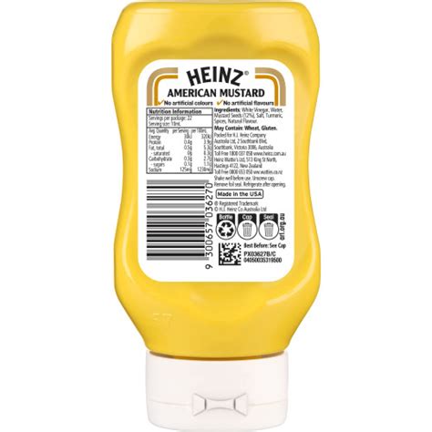 Heinz® American Mustard 220mL