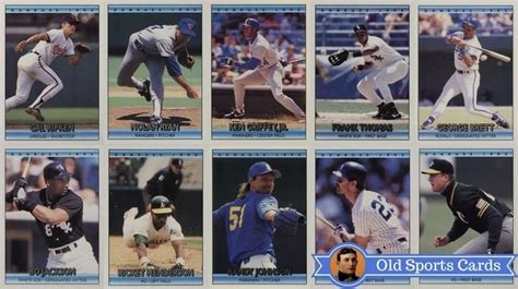 Most Valuable Donruss Baseball Cards Old Sports Cards