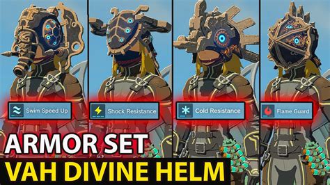 Where You Can Find Armor Set All Vah Divine Helm Location Guide In