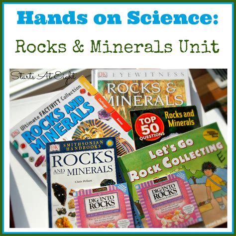 Hands On Science Rocks And Minerals Unit Startsateight Worksheets