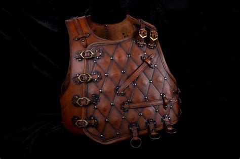 Larp Armor Leather Armor Inspired By The Witcher 3 Witcher Etsy Fantasy Armor Medieval