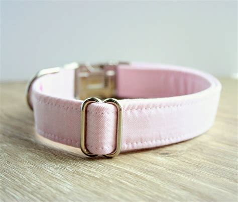 Pink Dog Collar Girly Dog Collar Pink Dog Collars Girl Dog Etsy