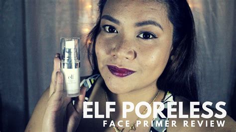 Elf Poreless Face Primer Review Youtube