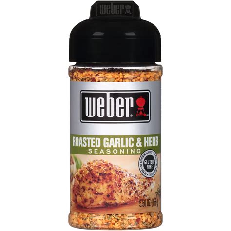 Weber Roasted Garlic And Herb Seasoning 55 Oz