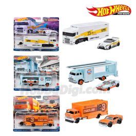 日版 Hot Wheels Premium 1 64 合金車 Team Transport Assortment 1Box 4件裝 HobbyDigi 電購網