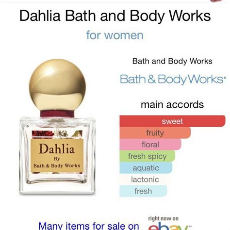 Bath Body Works Dahlia Body Mist Beauty Personal Care Fragrance