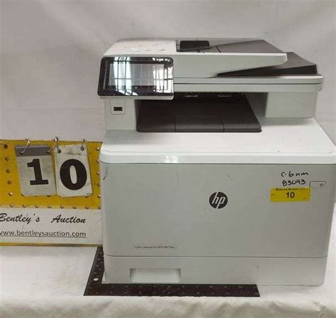 Hp Color Laserjet Pro Mfp M Fdn Bentley Associates Llc