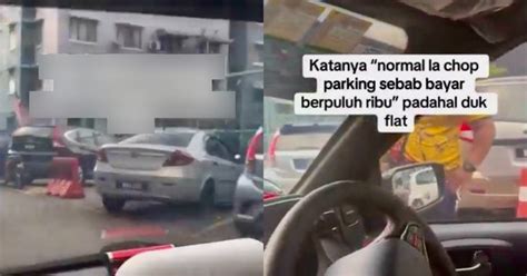 Wanita Pertikai Tindakan Penduduk Cop Parking Di Rumah Flat Bagi