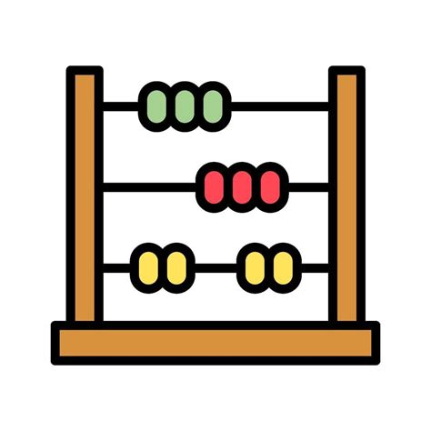 Abacus Vector Icon Vector Art At Vecteezy