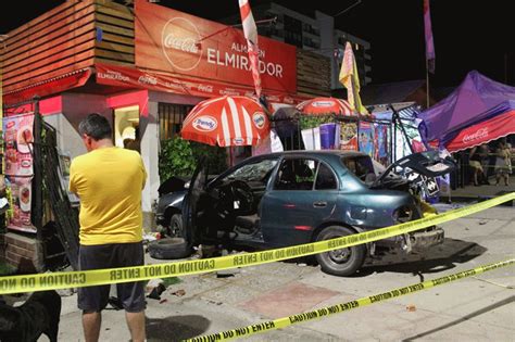 Andes on line Automovilista a exceso de velocidad colisionó vehículo