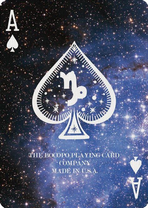 Bicycle Constellation Capricorn Playing Cards Rare Playing Cards