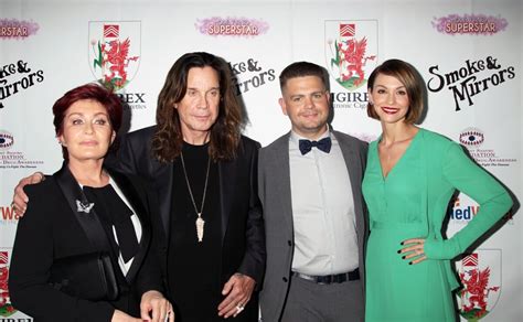 Photo Ozzy Osbourne Sharon Osbourne Jack Osbourne Et Sa Femme Lisa