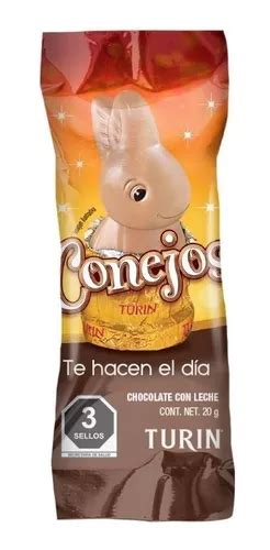 Conejo Chocolate Turin De 3 Pz Original Meses sin interés