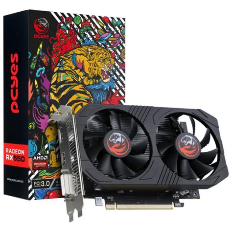 Placa Video Amd Radeon Rx 550 4gb Gddr5 Ponto