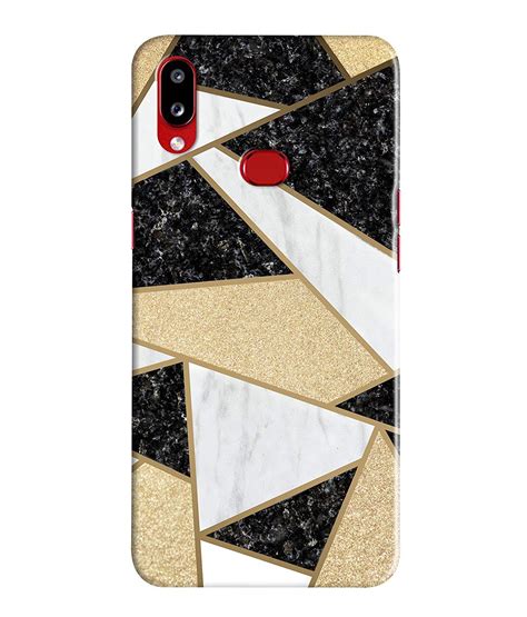 Dugvio Printed Colorful Black And White Marble Designer Back Case Cover