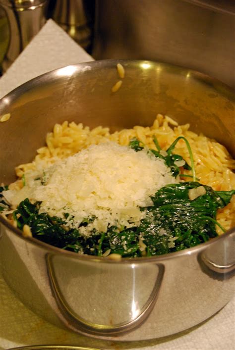 Orzo Pasta With Spinach And Parmesan Life Tastes Good