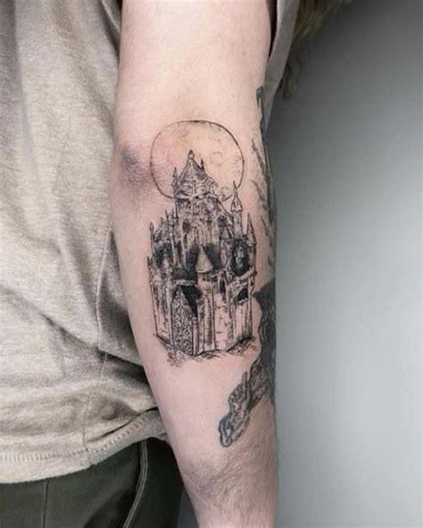 Lil Peep Castle Tattoo