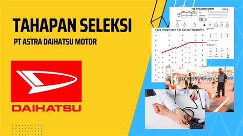 ASTRA DAIHATSU MOTOR Tahapan Tes Kisi Kisi Psikotes Lengkap Terbaru