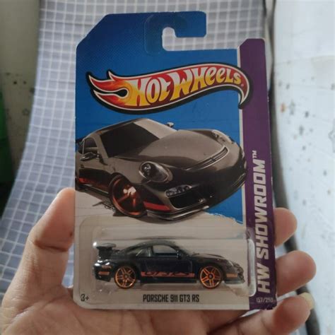 Jual Hot Wheels Porche 911 GT3 RS Black Shopee Indonesia