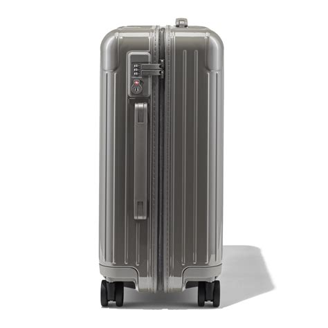 Essential Cabin Lightweight Carry On Suitcase Slate Gray Rimowa