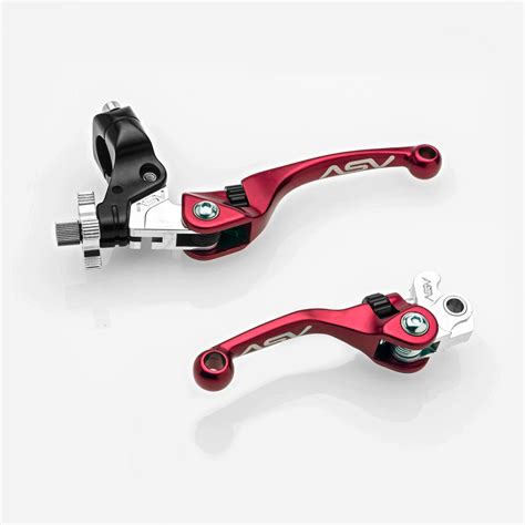 2008 2024 Suzuki RM Z450 ASV Inventions F4 Brake Clutch Lever PAIR