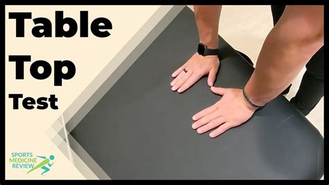 Table Top Test For Dupuytrens Contracture Youtube