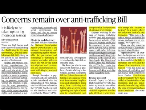 Trafficking In Persons Prevention Care And Rehabilitation Bill