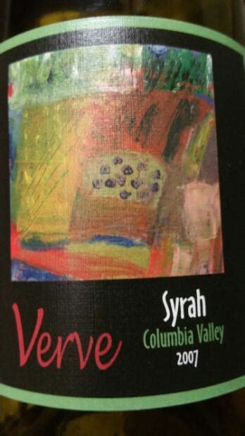 Aubin Cellars Syrah Verve Usa Washington Columbia Valley