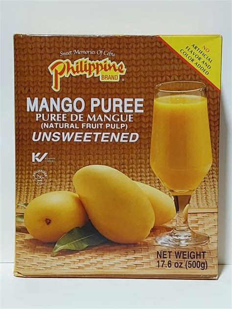 Philippine Brand Mango Puree Unsweetened G Lazada Ph