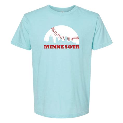 Skyline Minnesota Baseball T-Shirt – Minnesota Awesome