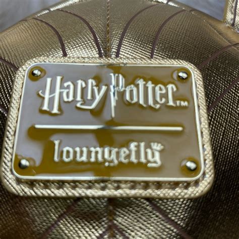 Loungefly Bags Loungefly Harry Potter Golden Snitch Crossbody Bag