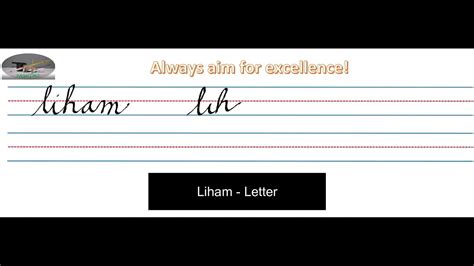 Liham Letter Filipino English Translation Cursive Writing Gabay Sa Pag Aaral Youtube