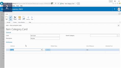 How Do I Work With Item Attributes In Microsoft Dynamics Nav 2017 Youtube