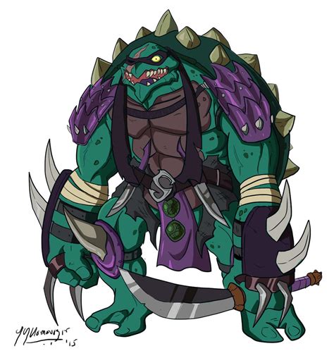 SLASH - TMNT Redesigns by JazylH on DeviantArt