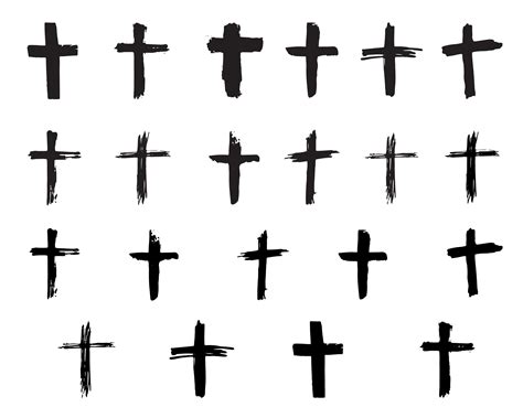 Grunge Cross SVG Bundle PNG Christian Cross Svg Religious Etsy