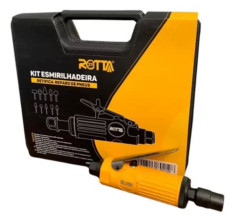 Kit Esmerilhadeira Ret Fica Reparo De Pneus Rpm Rotta