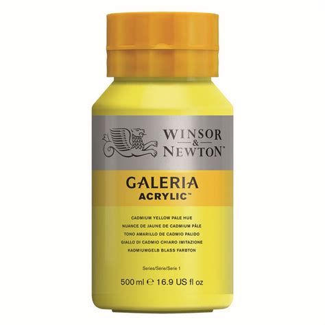 Winsor Newton Galeria Cadmium Yellow Pale Hue Akrylfarve Ml Mal