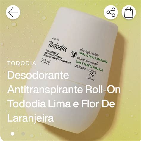 Desodorante Antitranspirante Roll On Invensivel Ml Lima E Flor De