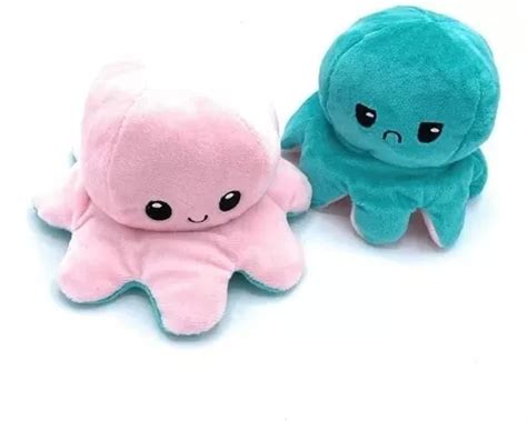 Pulpo Pulpito Peluche Reversible Muñeco De Felpa Juguete X1u Cuotas