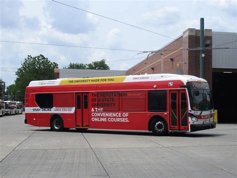 Septa New Flyer Xde40 In Ad Wrap New Flyer Bus Terminal Bus