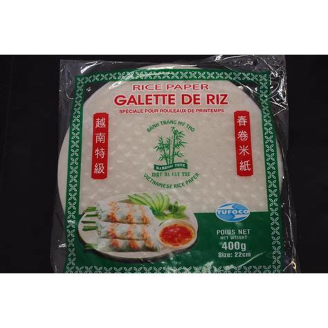 Galettes De Riz 22cm Le Carré Asiatique